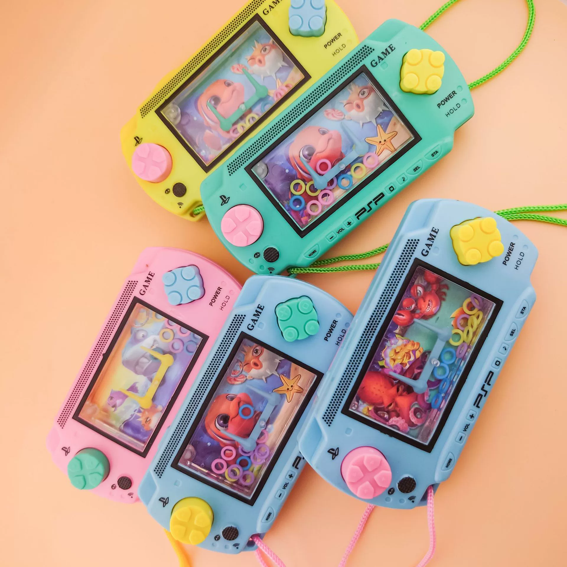 Классические кольца, ремень, игровая консоль, игрушка, ностальгия