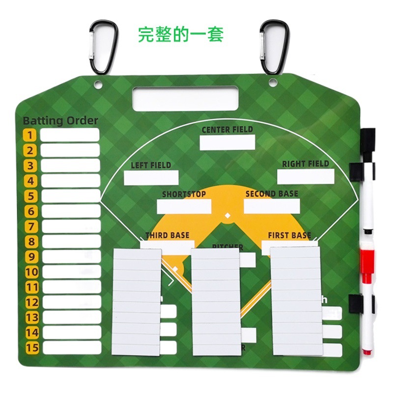 Popular Baseball Wall-Mounted Tactical Board with Magnetic Coaching Teaching Board, Direct Sales from the Manufacturer, Sports Tactical Board
