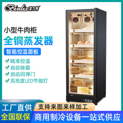 冰力鲜 [牛肉柜商用西餐牛排柜烤肉店湿式排酸柜小型展示柜保鲜柜]