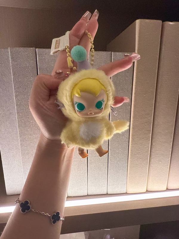 跨境新品搪胶Baby Molly口袋朋友系列毛绒挂件儿童礼物包包钥匙扣|undefined
