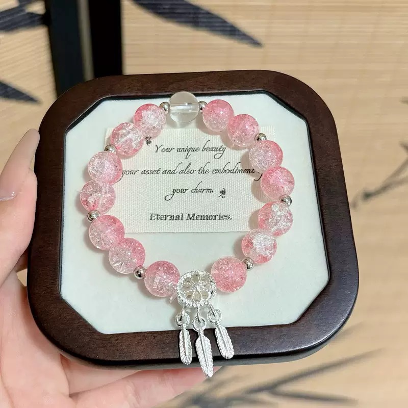 Pulsera al por mayor en el punto de verano de dopamina brillado mariposa pulsera de alta calidad joyas regalos