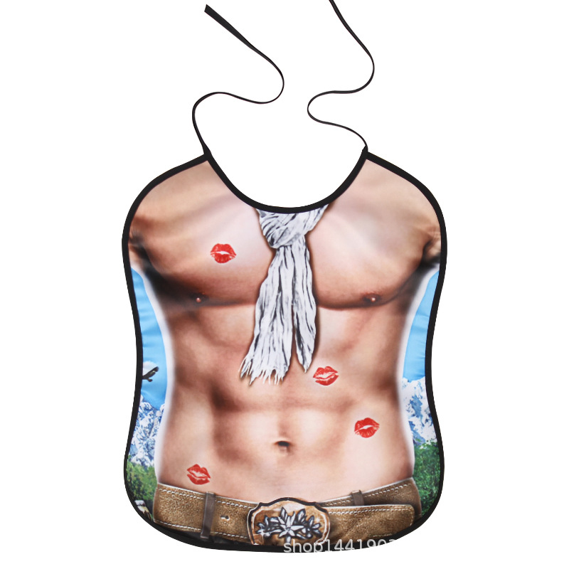 Adulto babero personalidad creativa parodia apoyos divertido Reunión Anual partido olla caliente restaurante invitado fabricante en stock suministro