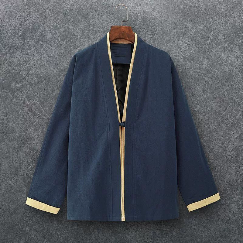 Китайский стиль мужской чайный костюм Китайский улучшенный костюм