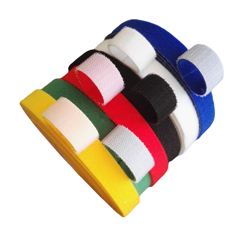 魔术贴扎带 背对背超薄理线绑线带 粘扣带 机房电线收纳10MM-50MM