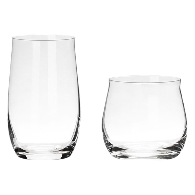 Vaso de cristal sin plomo importado de la República Checa, de gran capacidad, para jugo, leche, taza de té verde personalizada para el hogar, venta al por mayor de bebidas, personalización.