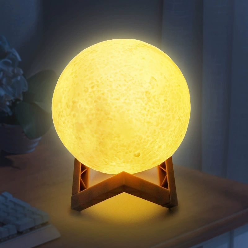 Луна, ночник, игрушка, 3D, ручная работа, подарок на день рождения
