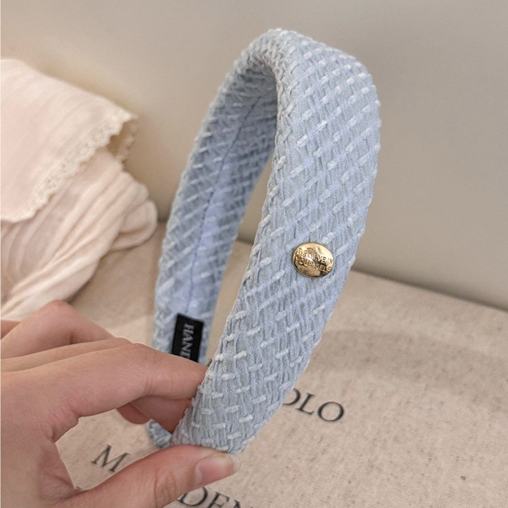 4 # Blue dot headband
