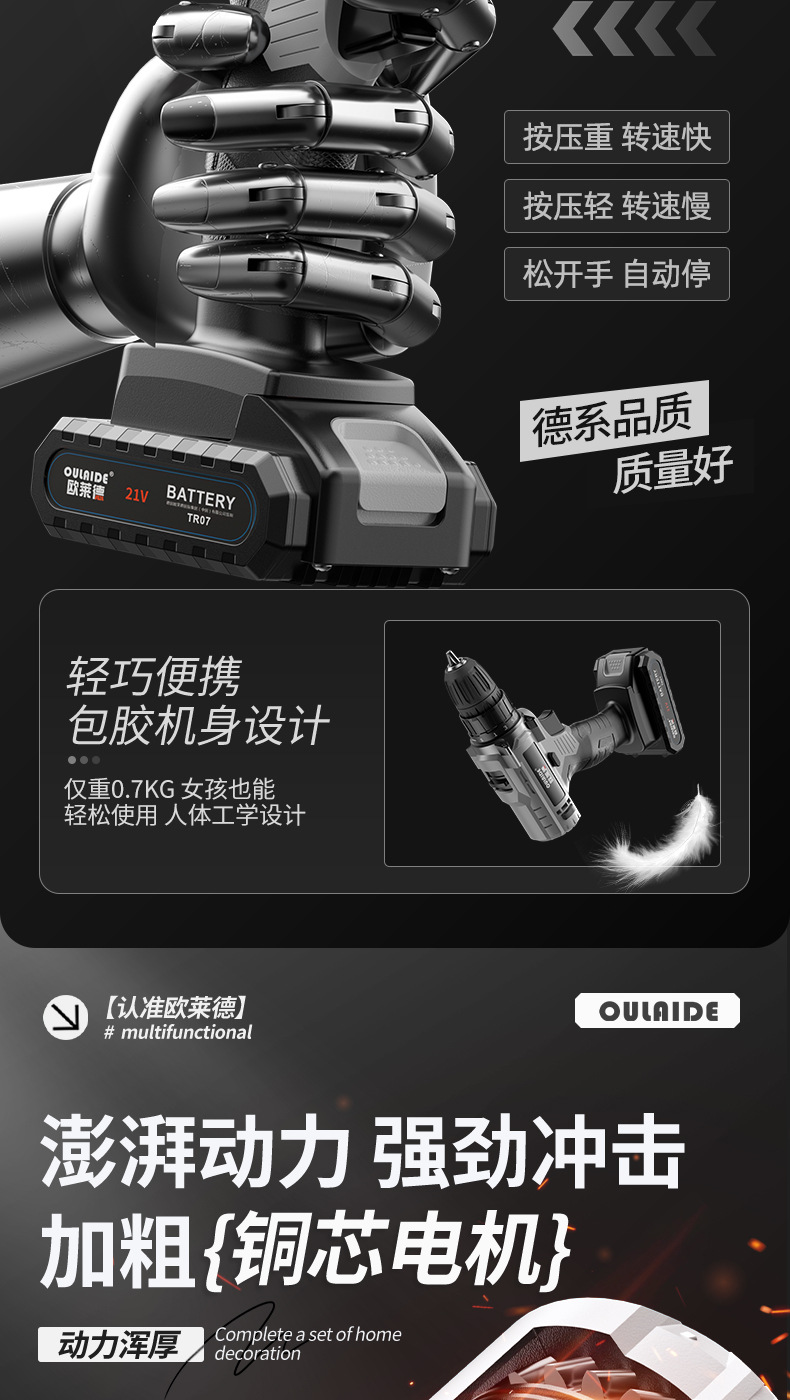 家用工具套装大全工具箱木工维修多功能电钻电动五金电工专用组合