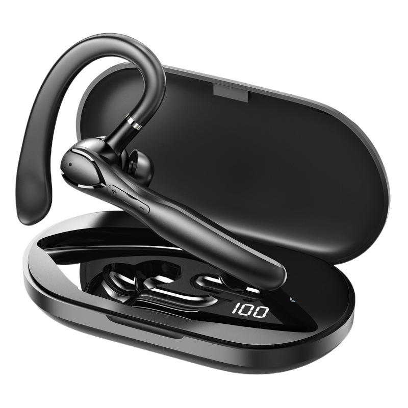 Reducción de ruido transfronteriza modelo privado TWS auriculares Bluetooth montado en la oreja ENC Doble micrófono reducción de ruido llamada táctil pantalla digital auriculares