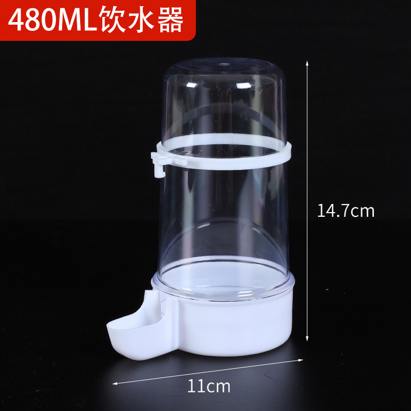 bebida automática especial para loros para aves de alimentación de agua de alta capacidad jaula colgante hámster oso de alambre de oro anti-espiración anti-splash kettle