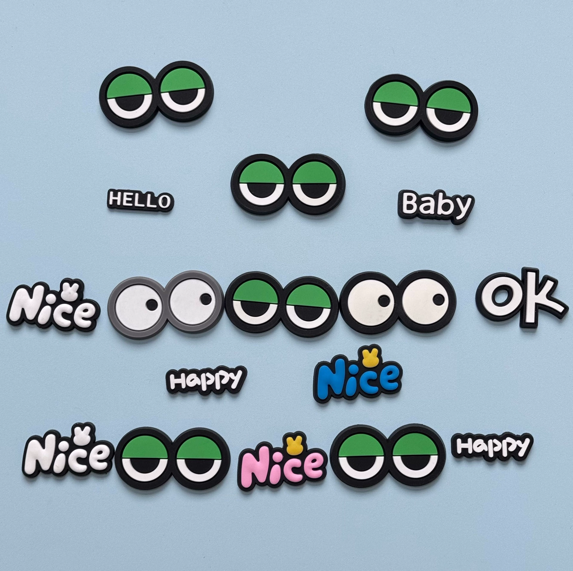 Cartoon creative phone case PVC, decorations, silicone accessories, DIY