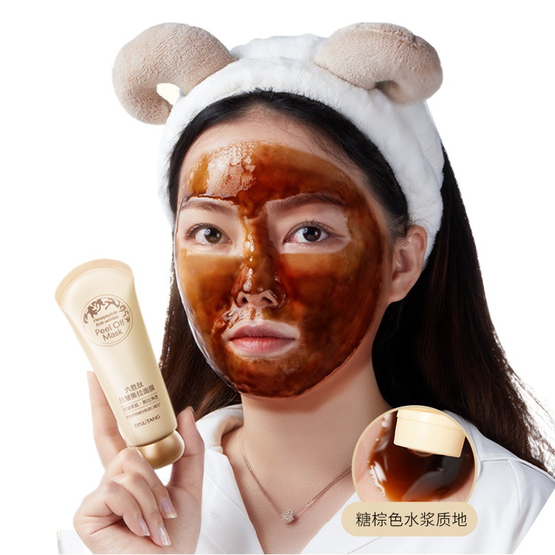 Bisutang Liusheng Peptide Tear Mask 80g Adsorbed Blackhead Cleansing Men's Nasal Membrane Source