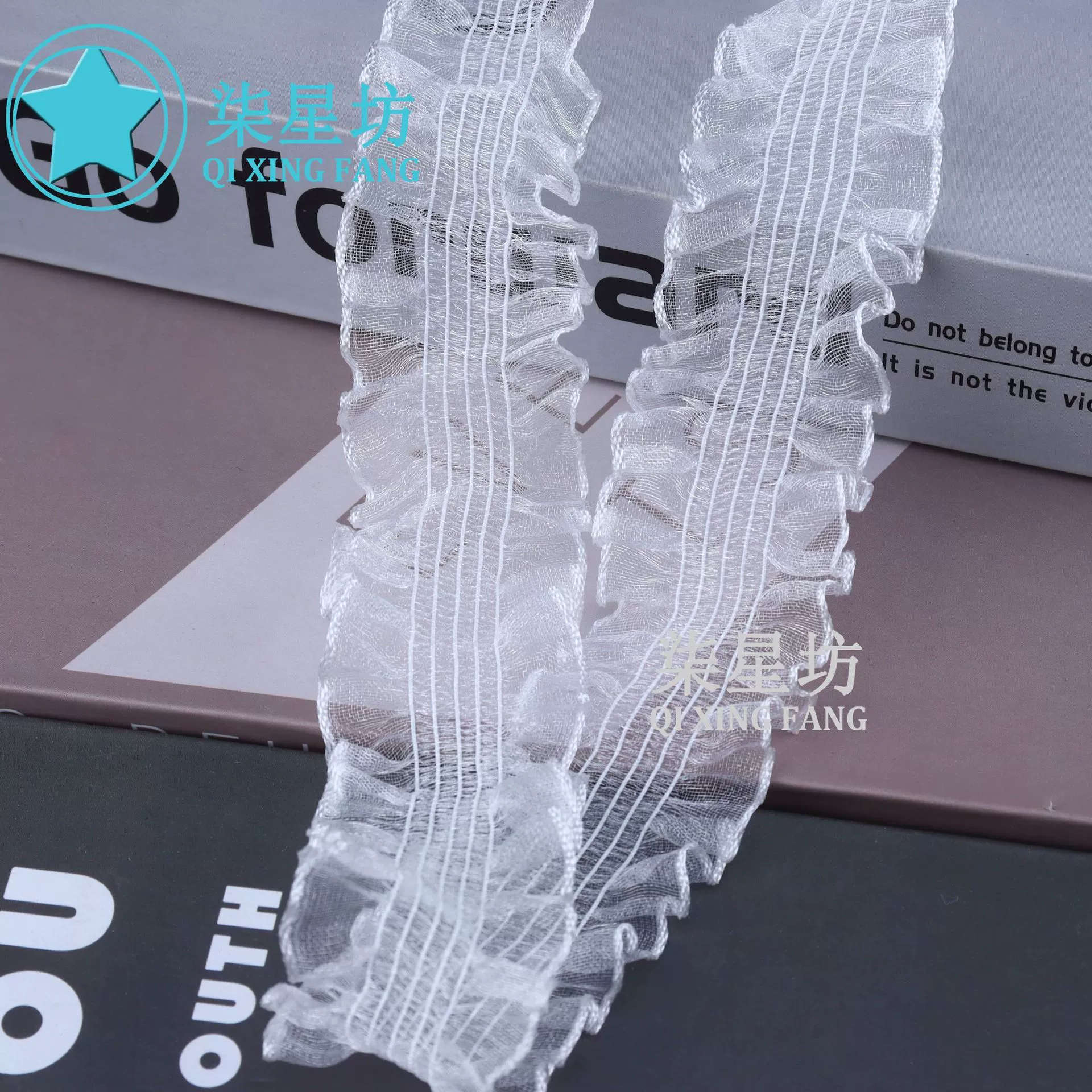 Черно-белое в наличии стеклянное шелковое прозрачное кружево 3,0 см, рюши, эластичная лента, кружевной тюль, аксессуары для подола юбки, фабрика