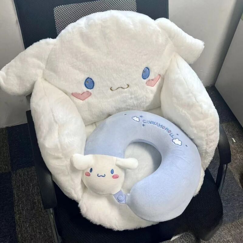 シナモンドッグコア付きかわいい漫画枕、旅行用首枕、頚椎枕、U字型枕、低反発枕、取り外し可能で洗える|undefined