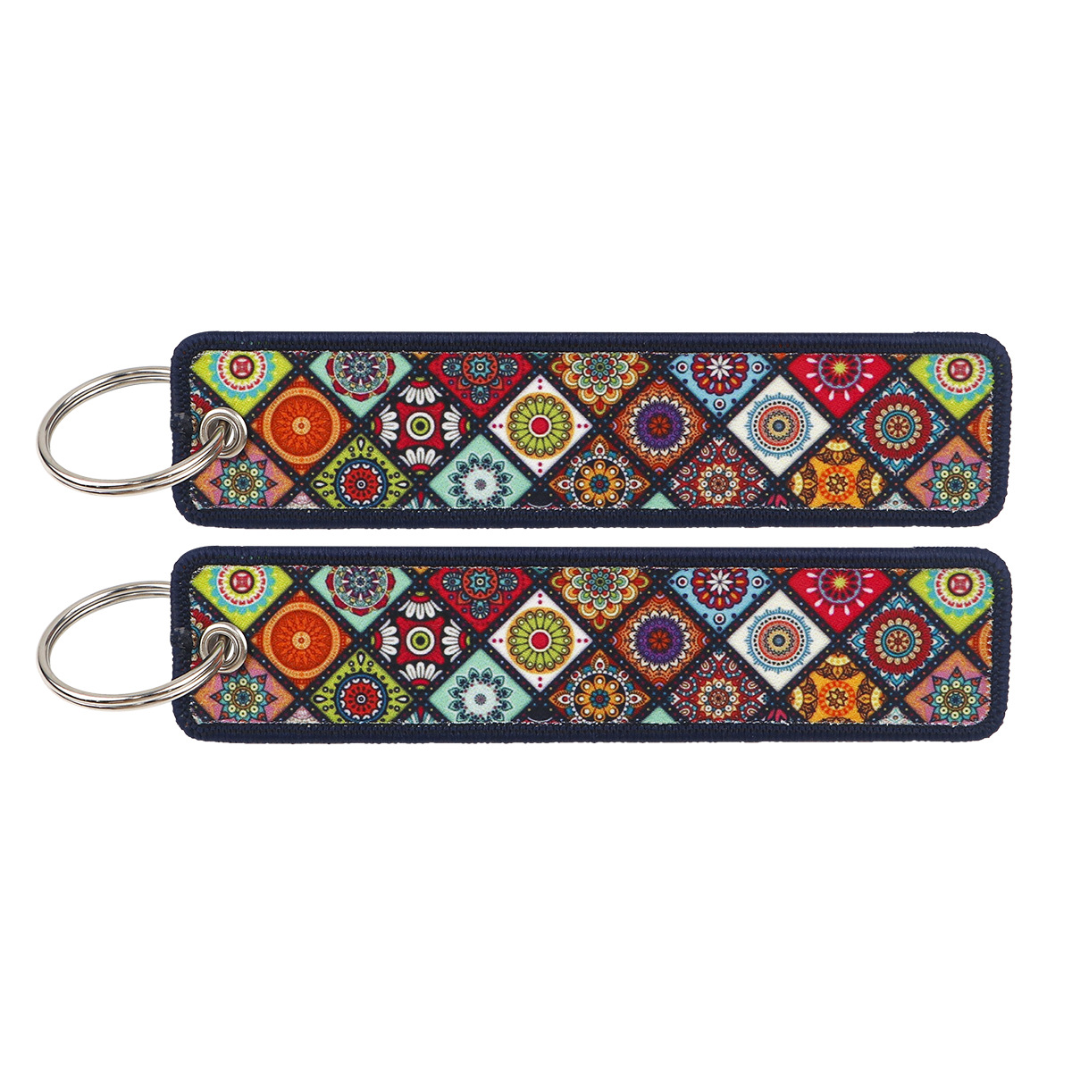 日本式の波の荷印の鍵は錦鯉の掛け物の国風の仙鶴の学生の証明書を掛けて布芸のキーホルダーの部品を飾ります。