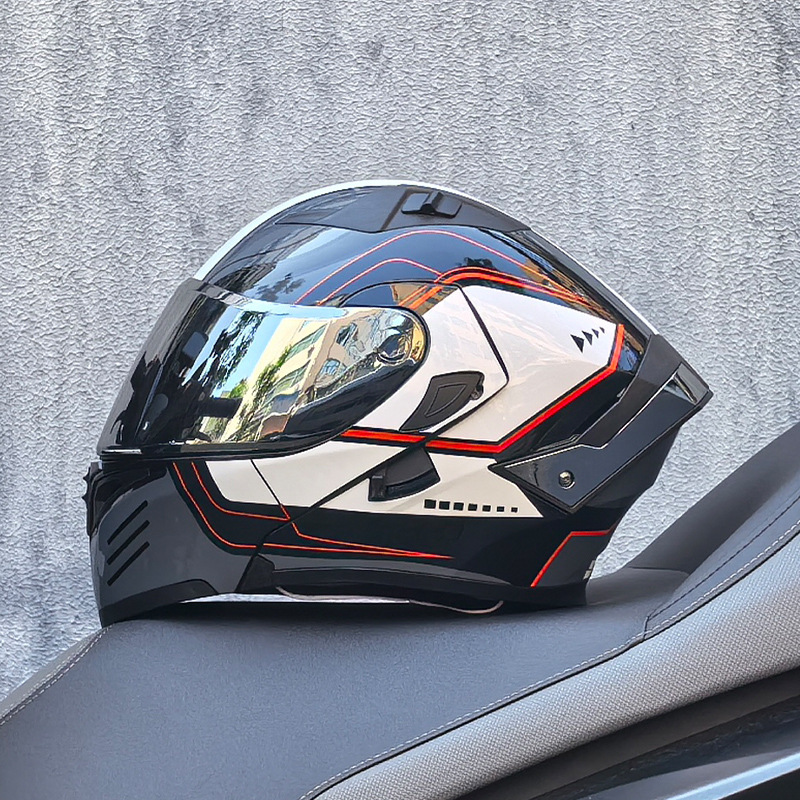 Casco Abierto para Motocicleta Orz Modelo 2025, Certificado DOT, Apto para Todas las Estaciones, Unisex, Seguro para Motociclistas