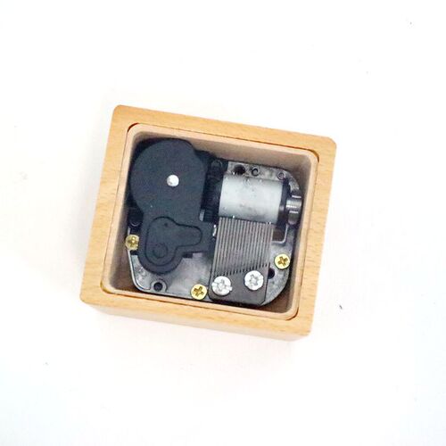 Acrylic Music Box Transparent Music Box Student Creative Gift Birthday Gift Wood Home Decor Wholesale