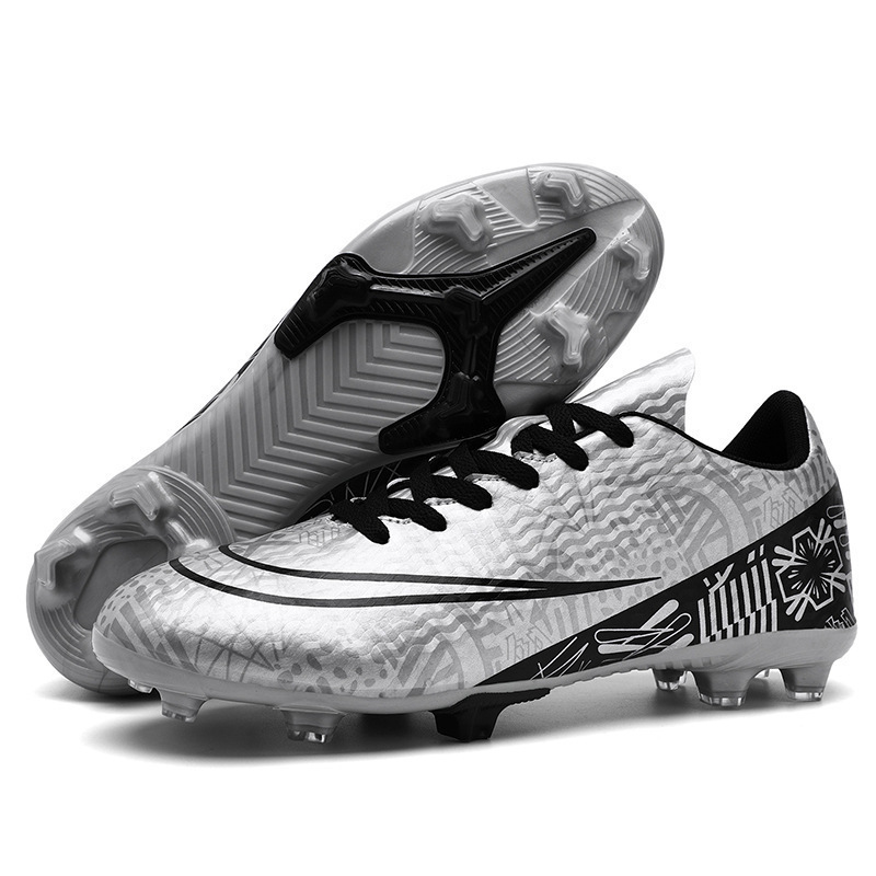 Tenis de Fútbol de Caña Baja de Gamuza y TPR Ligeros y Flexibles para Césped Artificial image 8