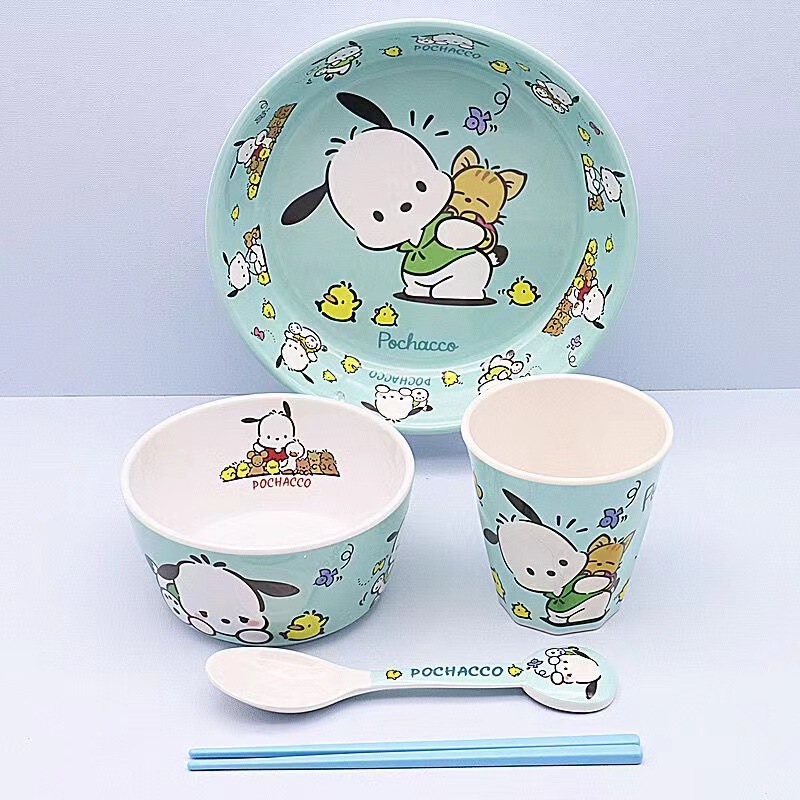 Factory wholesale melamine cartoon 5 inch bowl KT Pacha dog cartoon bowl suit children small bowl rice bowl