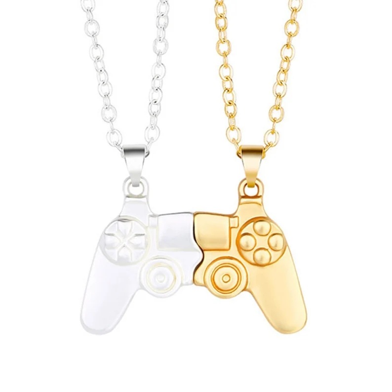 Fashion Game Console Alloy Plating Couple Pendant Necklace display picture 4