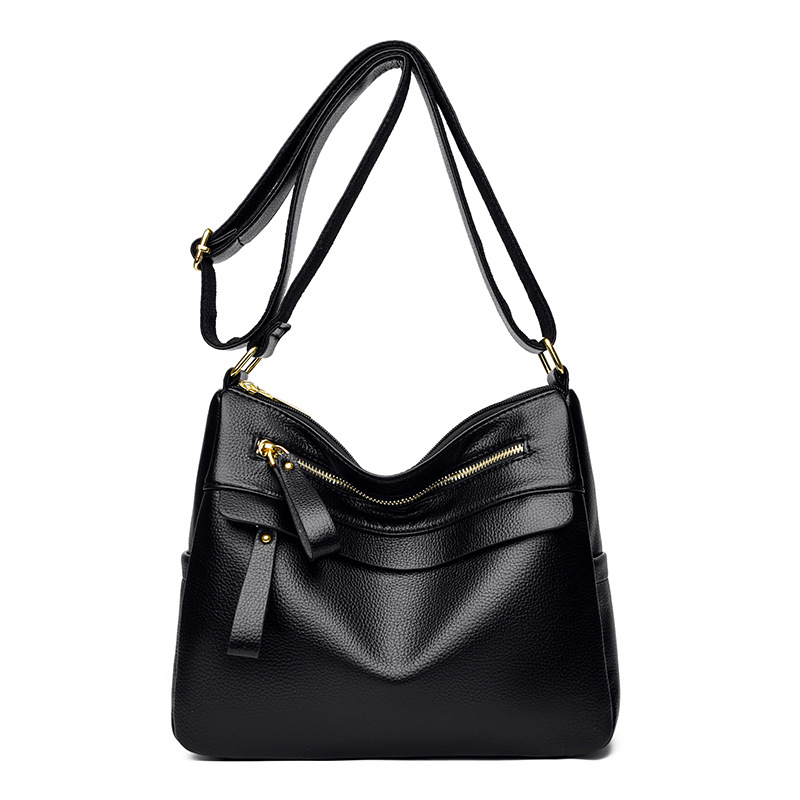 Cross-border New Large Capacity Women's Shoulder Bag, Korean Style Casual Versatile PU Crossbody Bag for Work and Commuting - Thumbnail 5
