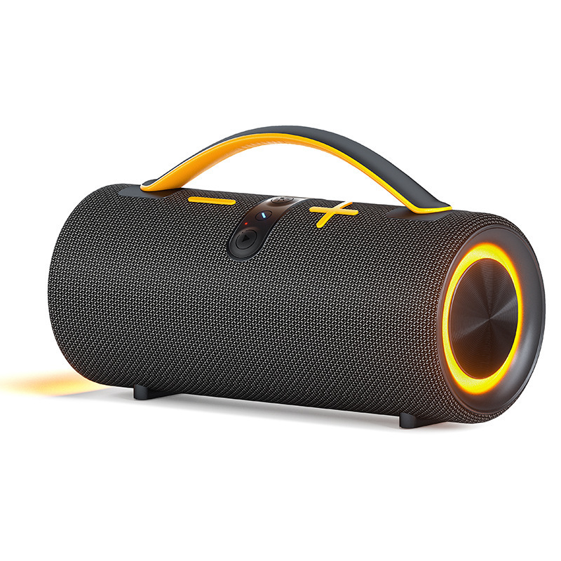 小さい音響の雰囲気の明かりの無線のbluetoothのスピーカーはRGBランプの屋外の携帯用防水の携帯用低音の小さい鋼砲を持ちます。|undefined