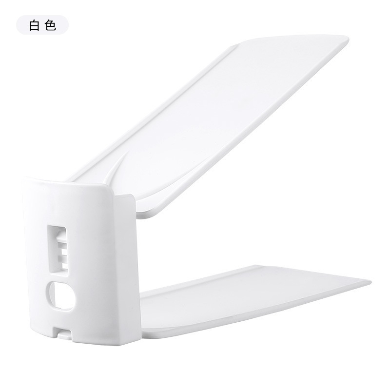 収納靴棚二重靴トレー三段調節可能家庭用寮整理神器スリッパ靴棚靴収納棚|undefined