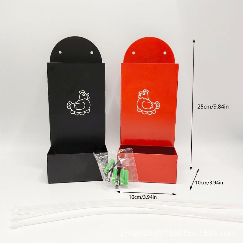 Amazonクロスボーダーベストセラー家禽給餌ボックス金属給餌タンク鶏オウム鳥小動物フィーダー|undefined