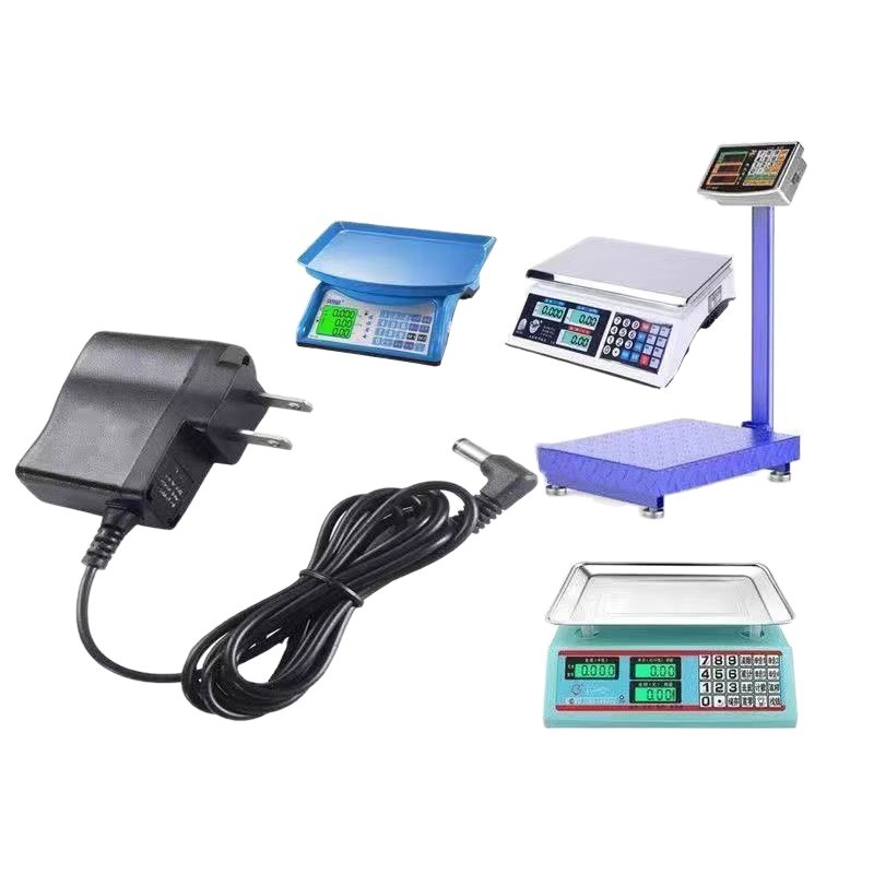電子秤專用充電器6v充電器圓孔充電器4鋼頭電子稱充電器 5