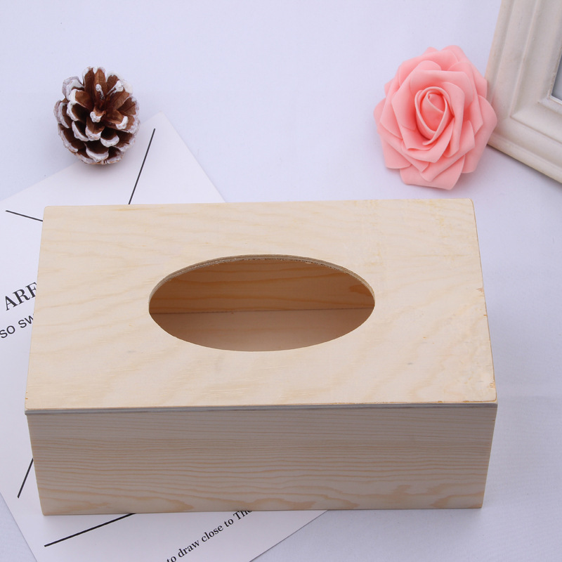 Wooden Tissue Box Living Room Oval Wooden Box Household Simple Wooden Tissue Box Scandinavian Style Custom Engraved Logo Wooden Tissue Box Living Room Oval Wooden Box Household Simple Wooden Tissue Box Scandinavian Style Custom Engraved Logo