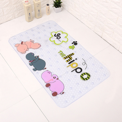 Cute cartoon bathroom non-slip floor mats bathroom shower room non-slip suction cup foot mats children's bath mats