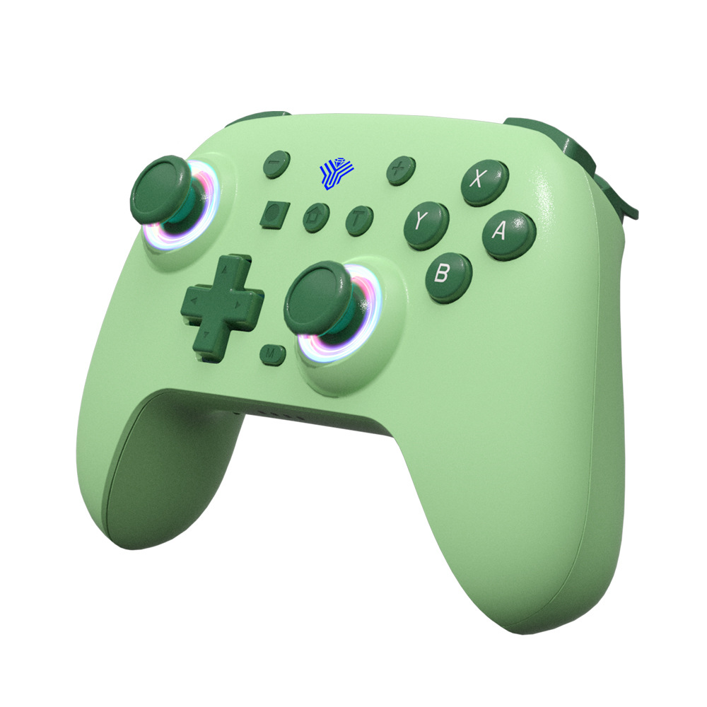 Control de Juego Inalámbrico Bluetooth Plus de ABS con Efecto Hall y Vibración para Switch, PC, iOS y Android image 7