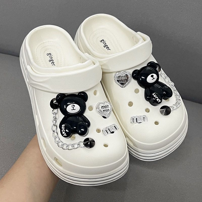 Hoyo Hoyo accesorios de zapatos lindos dibujos animados DIY botones de zapatos floral botones de zapatos accesorios botones de botones accesorios botones de PVC botones de zapatos