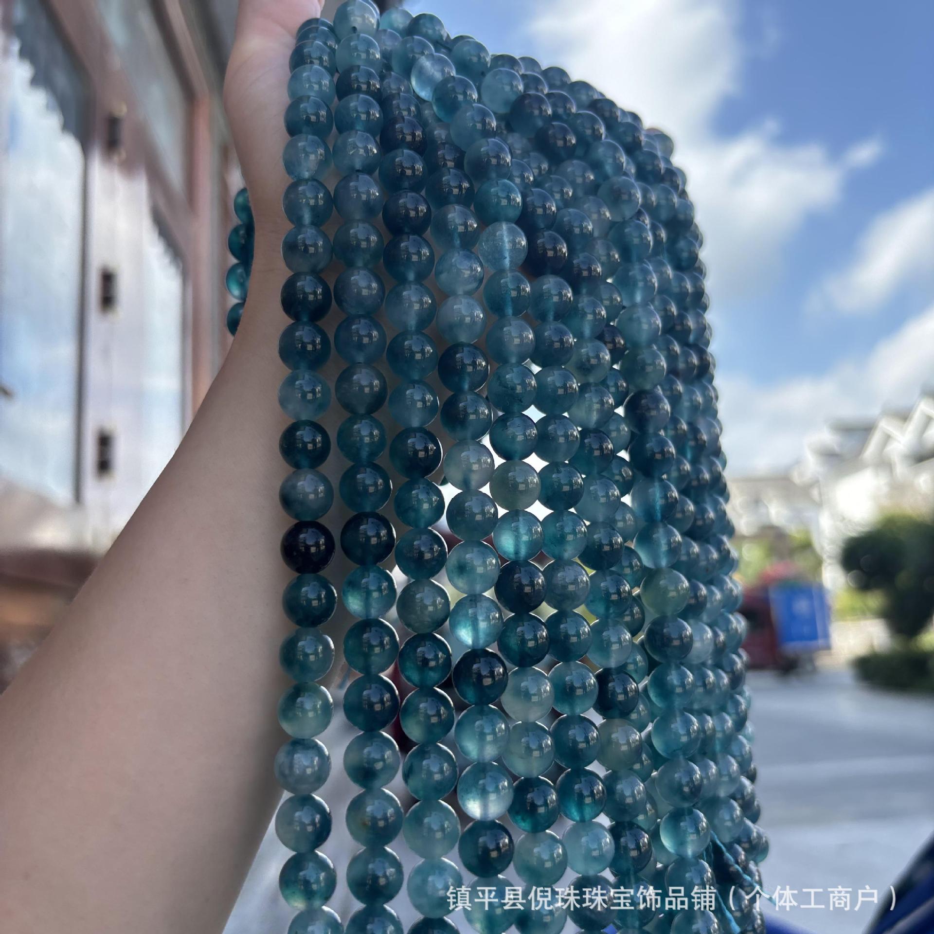 Esmeralda de hielo, flores de flores de sol, cuentas dispersas, cuentas semiacabadas, DIY, joyas de collar de pulseras tejidas a mano