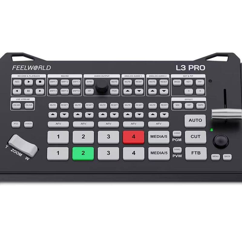Fuweide L3PRO Switching Console SDI Camera Control 9-Channel Multi-Camera 4K HD HDMI Video Streaming Live Broadcast Fuweide L3PRO Switching Console SDI Camera Control 9-Channel Multi-Camera 4K HD HDMI Video Streaming Live Broadcast