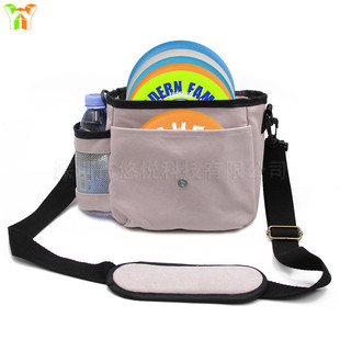 Outdoor sports crossbody Frisbee bag canvas throwing Frisbee storage bag competitive fitness equipment bag