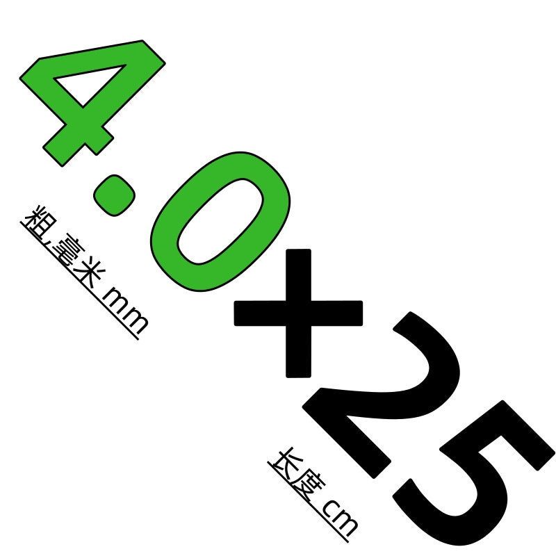 Palillo de madera de pie desechable 5.0mm * 60cm1.0mm salchicha de almidón de sándalo barbacoa desechable brillo de bambú fábrica