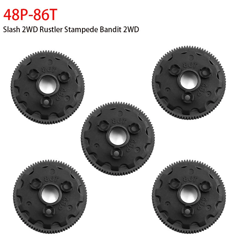 Шестерня TRAXXAS 48P 86T для Bandit Rustler Stampede Slash 2WD #4686