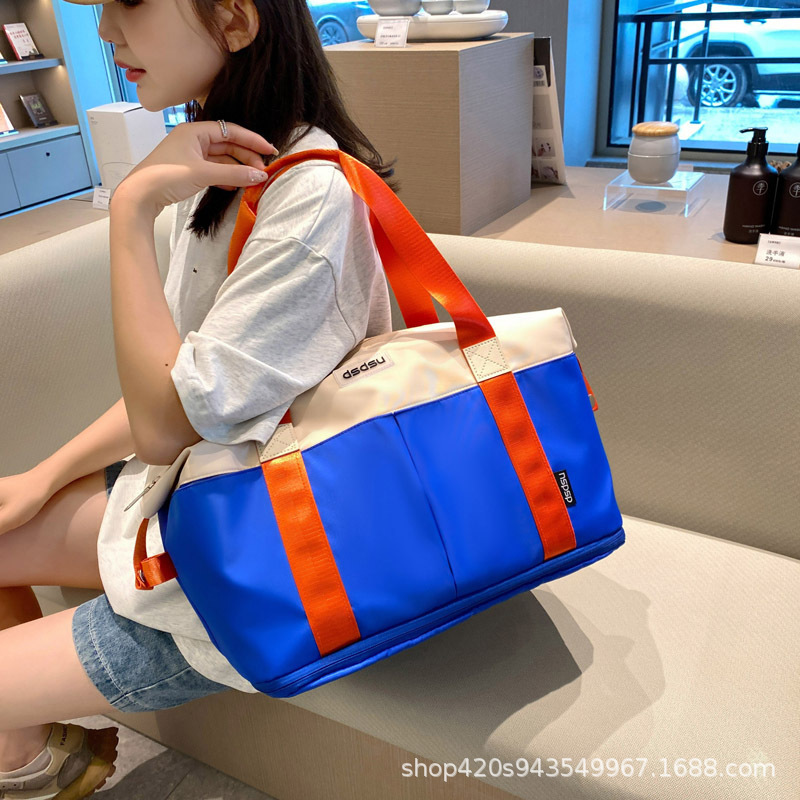 New Large-Capacity Travel Bag Pilot Backpack Men and Women Business Trip Trolley Portable Expandable Luggage Bag Storage Bag