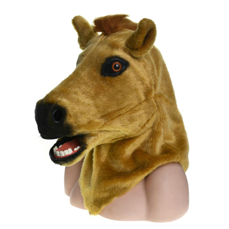 Máscara de cabeza de animal de cara completa Lobo Oso conejo León leopardo fotografía bola rendimiento máscara de película fabricante