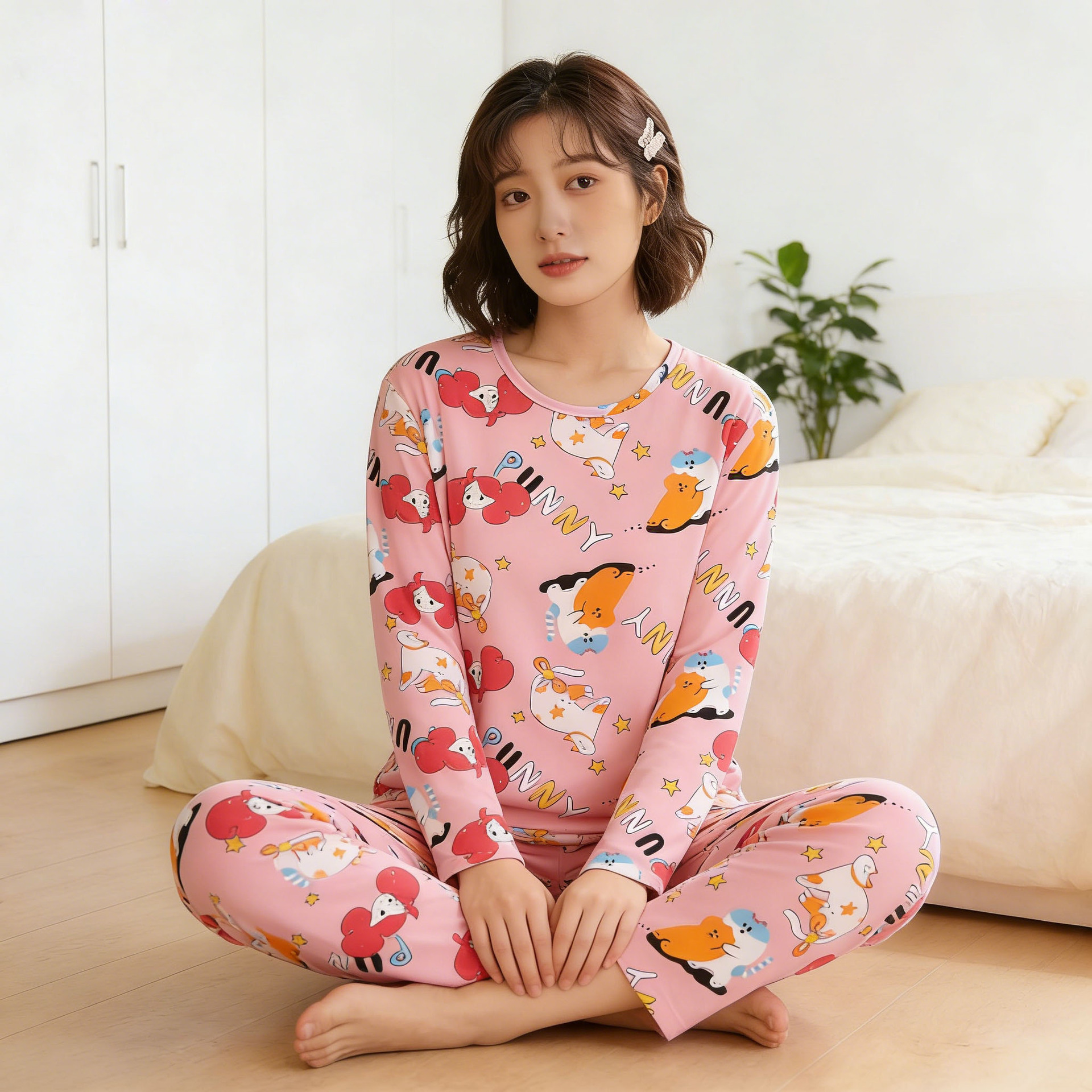 두꺼운 SMX 키튼 롱 세트