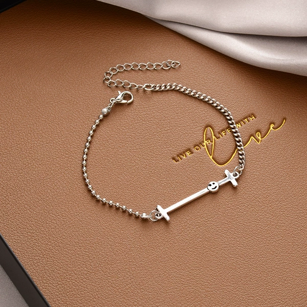 2105#Demon Smile Face Bracelet