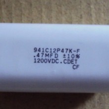 941C6P47K-F 600VDC 0.47UF CDET 10% .47MFDoԭb