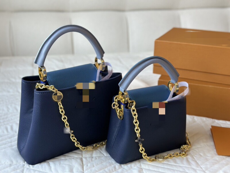 Donkey's New Capucines Lady Bag Chain Handbag Women's High-End Women's Commuter Bag Full Set Gift Box