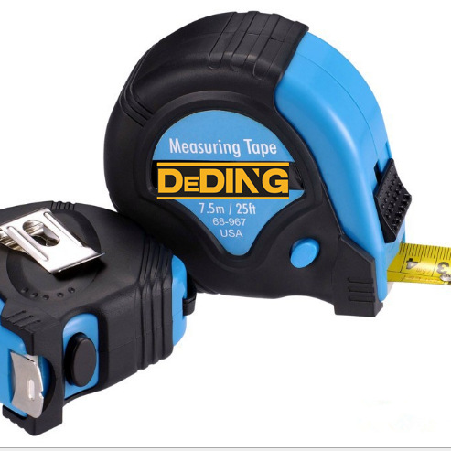 厂家直售德丁 皮套卷尺P203—CZ量尺2m3m5m7.5m10m工地钢卷尺家用