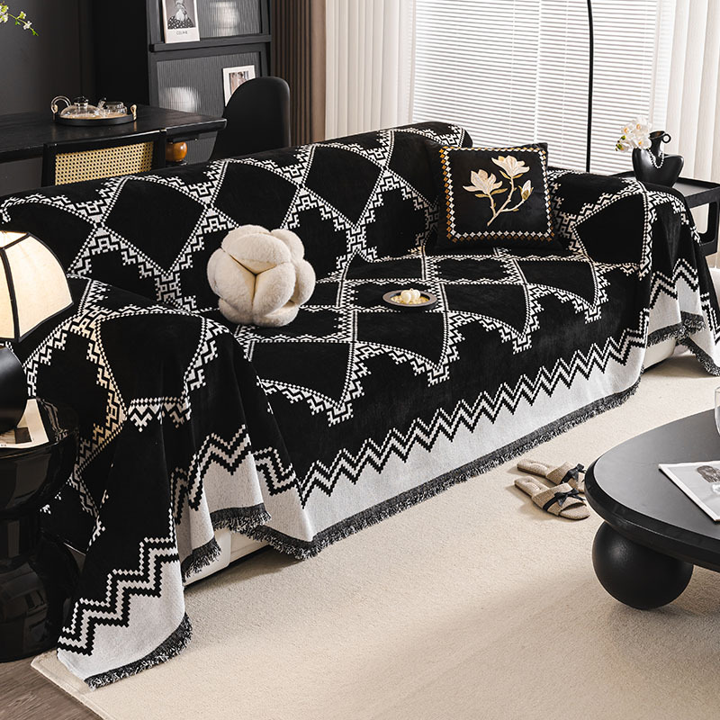 Universal Sofa Cover Anti-scratch Non-slip Fabric Furniture Protector_voghion.com