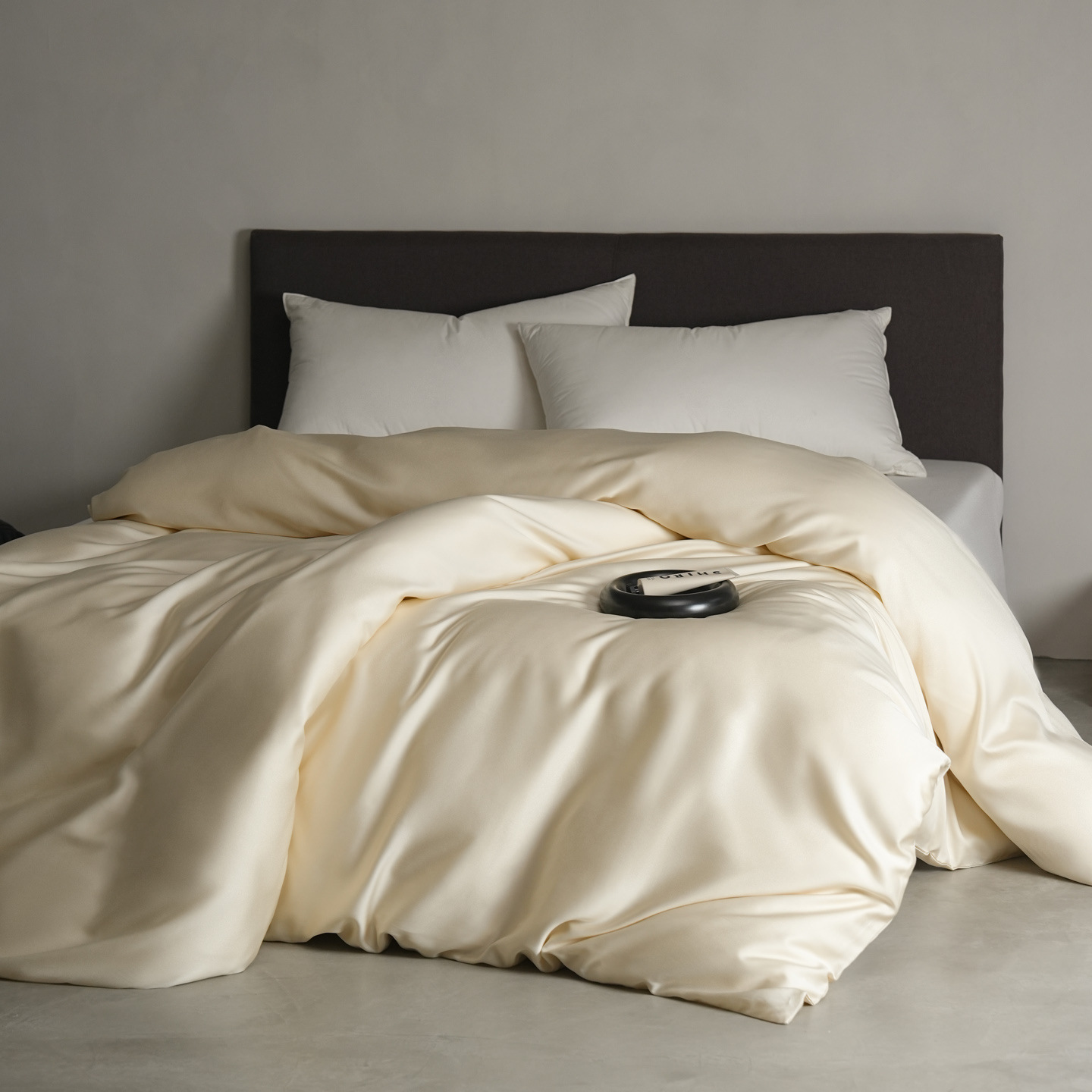 Ice Silk Cooling Duvet Cover High-end 60s Lenzing Tencel Duve Cover, Single-piece Ice Silk Cooling Maress Proecor, Summer Bed Shee 3-4 Piece_voghion.com