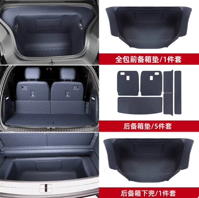 Decoration, Seat Backrest, Trunk Mat, Trunk Mat - 26-models-of-es8-all-inclusive-front-trunk-trunk-mat-lower-trunk-pocket-daishan-blue-es8-only