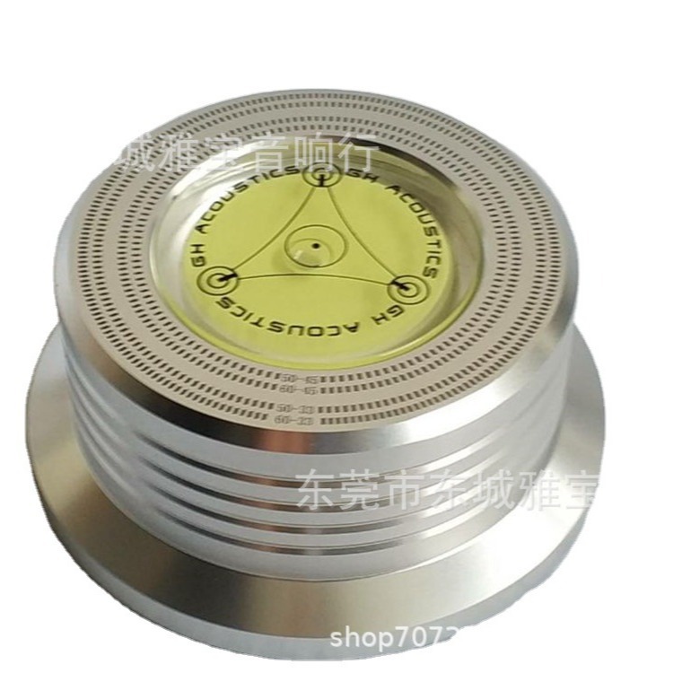 GH LP vinilo Record Player record Town streamer Placa de presión ciudad con medidor de nivel velocidad de medición tocadiscos Accesorios