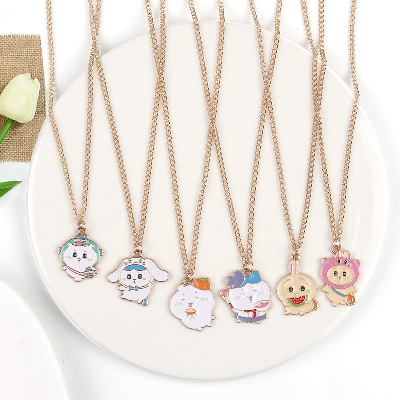Ожерелье Cartoon Jiyusatch Детское ожерелье Креативные аксессуары для девочек